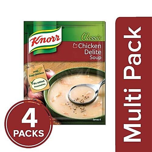Buy Knorr Classic Chicken Delite Soup Online at Best Price of Rs 280