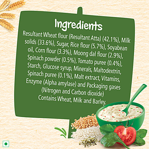 Nestle Cerelac Multigrain Dal Veg + Multigrain & Fruits Baby Cereal With Milk 300g Each, Combo (2 items) 