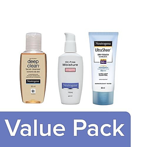 neutrogena combo pack for oily skin