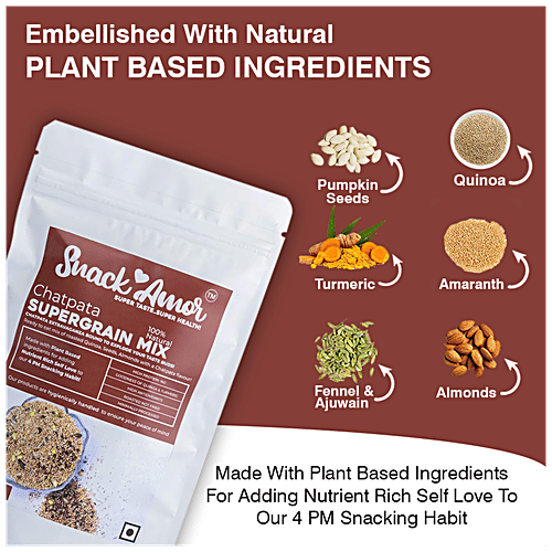 Buy SnackAmor Super Grain Mix Chatpata Online at Best Price of Rs 300