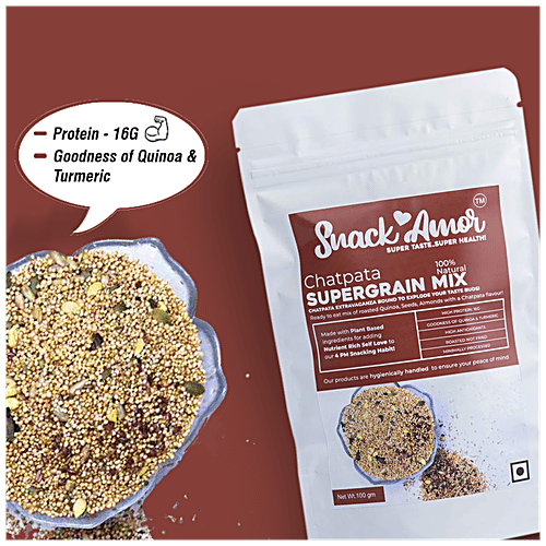 Buy SnackAmor Super Grain Mix Chatpata Online at Best Price of Rs 300