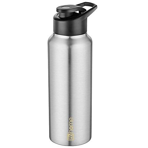 BB Home Frost Stainless Steel Bottle With Sipper Cap - Steel Matt Finish, PXP 1004 CQ, 3x750 ml Multipack 