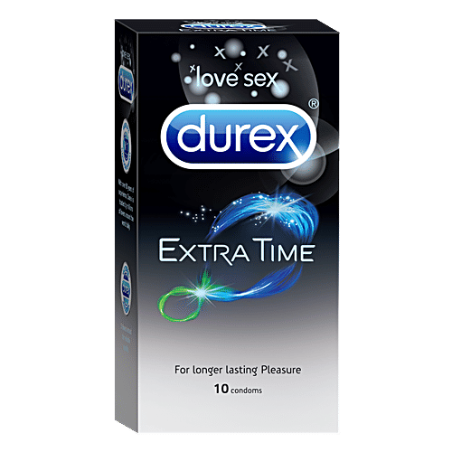 Durex Condoms - Extra Time, 5x10's pack Multipack 