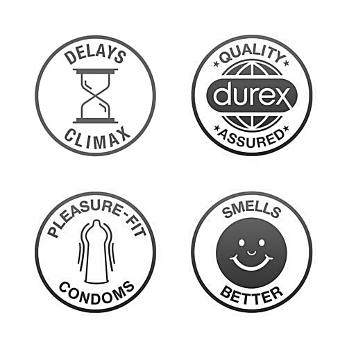 Durex Condoms - Extra Time, 5x10's pack Multipack 
