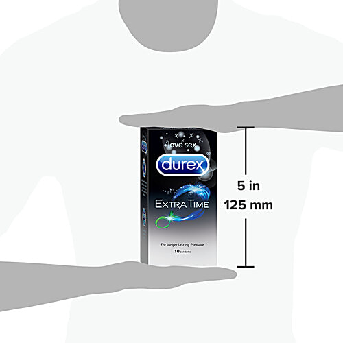 Durex Condoms - Extra Time, 5x10's pack Multipack 