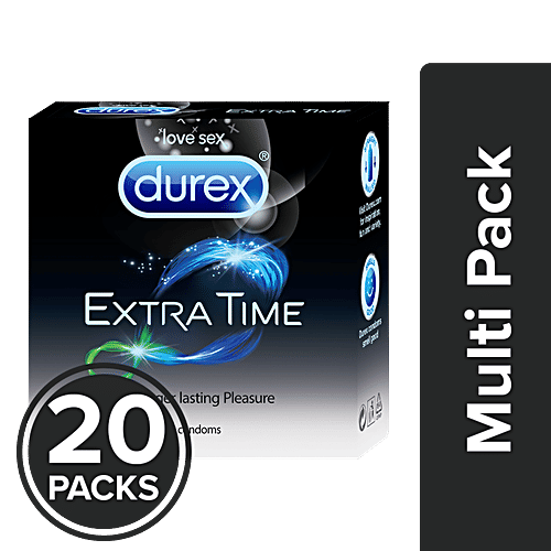 Buy Durex Condoms Extra Time Online at Best Price of Rs 1493.8