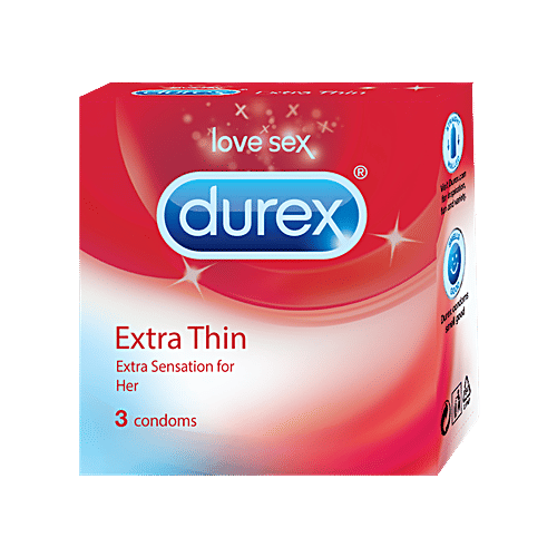Durex Condoms - Extra Thin, 20x3's pack Multipack 