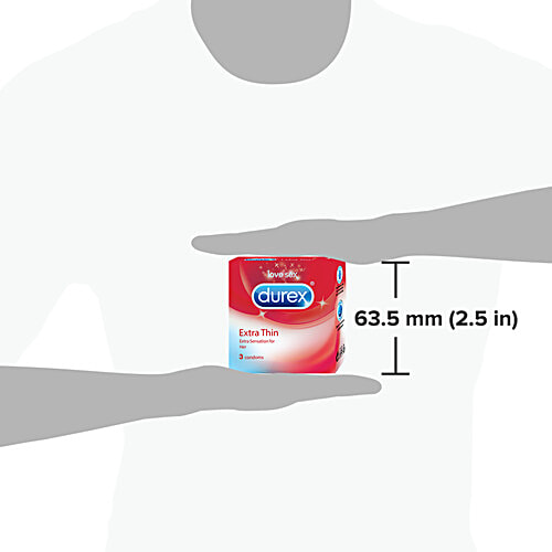 Durex Condoms - Extra Thin, 20x3's pack Multipack 