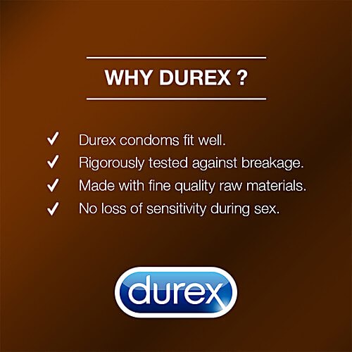 Durex Condoms - Silky Chocolate, Kohinoor, 3x10's pack Multipack 