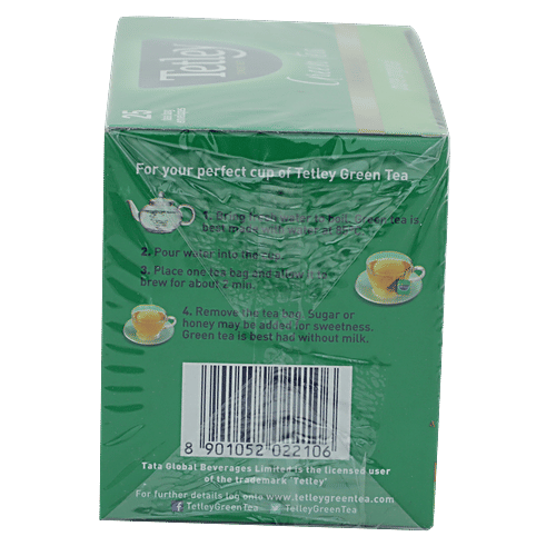 Tetley Green Tea - Pure Original, 3x25 Teabags Multipack 