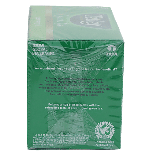 Tetley Green Tea - Pure Original, 3x25 Teabags Multipack 