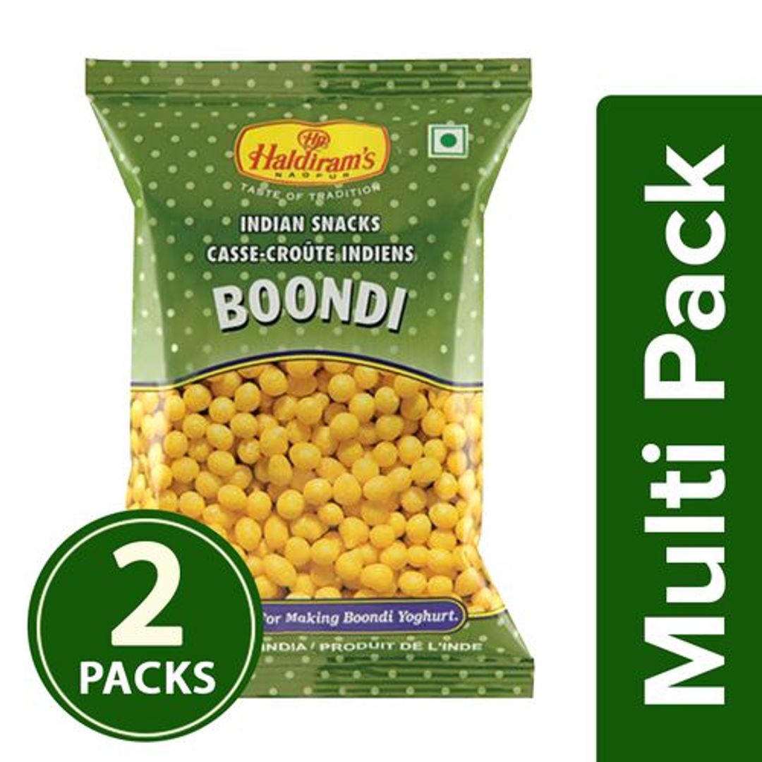 Haldiram's Boondi, 2x150 g Multipack