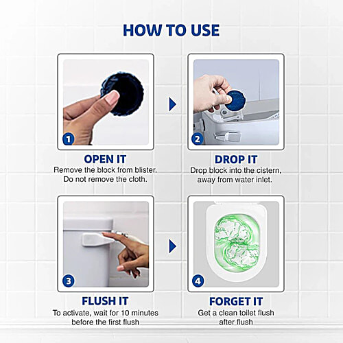 Harpic Cistern Block - Flushmatic, Toilet In, Mono Pine, 3x50 g Multipack 