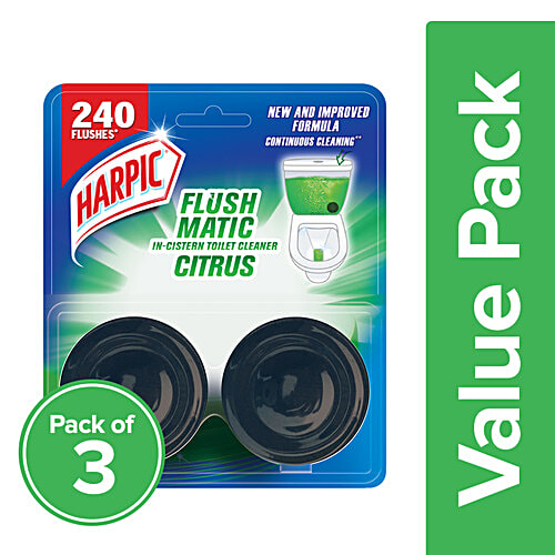 Buy Harpic Flushmatic InCistern Toilet Cleaner Block Citrus Online