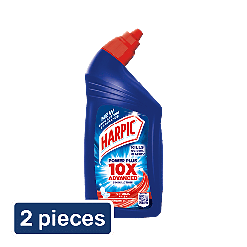 Harpic Disinfectant Toilet Cleaner Liquid, Original, 500 ml each (Pack of 3) 