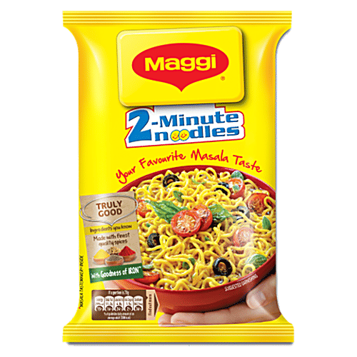 MAGGI  Noodles - Masala, 4x70 g Multipack 