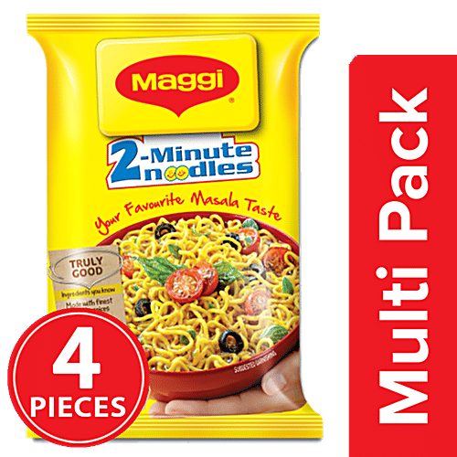MAGGI  Noodles - Masala, 4x70 g Multipack 