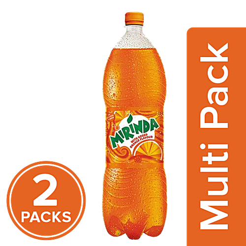 Mirinda Soft Drink, 2x2.25 L Multipack 