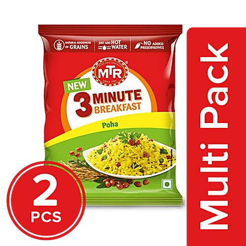 MTR Poha, 2x60 g Multipack 