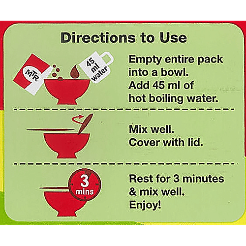 MTR 3 Minute Breakfast - Poha, 3x60 g Multipack 