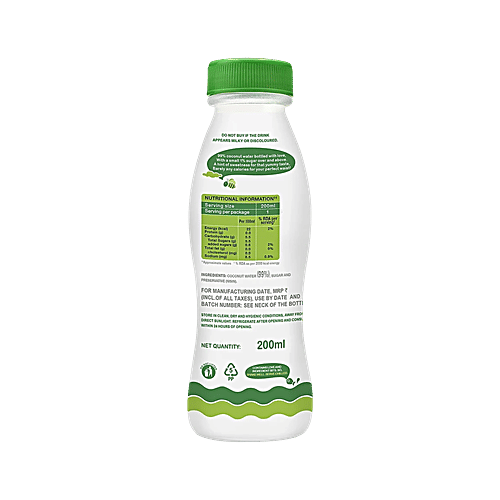 Paper Boat Coconut Water, 6 x 200 ml Multipack