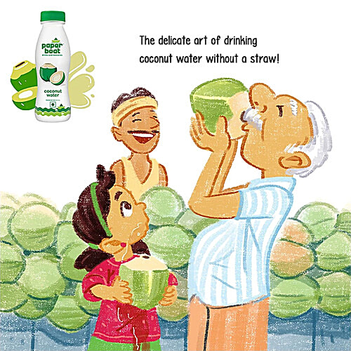 Paper Boat Coconut Water, 6 x 200 ml Multipack
