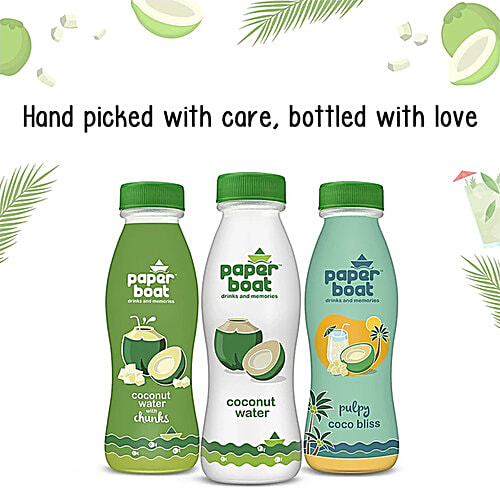 Paper Boat Coconut Water, 6 x 200 ml Multipack