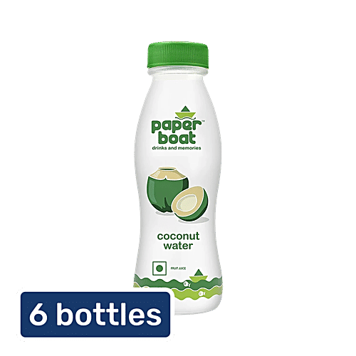 Paper Boat Coconut Water, 6 x 200 ml Multipack