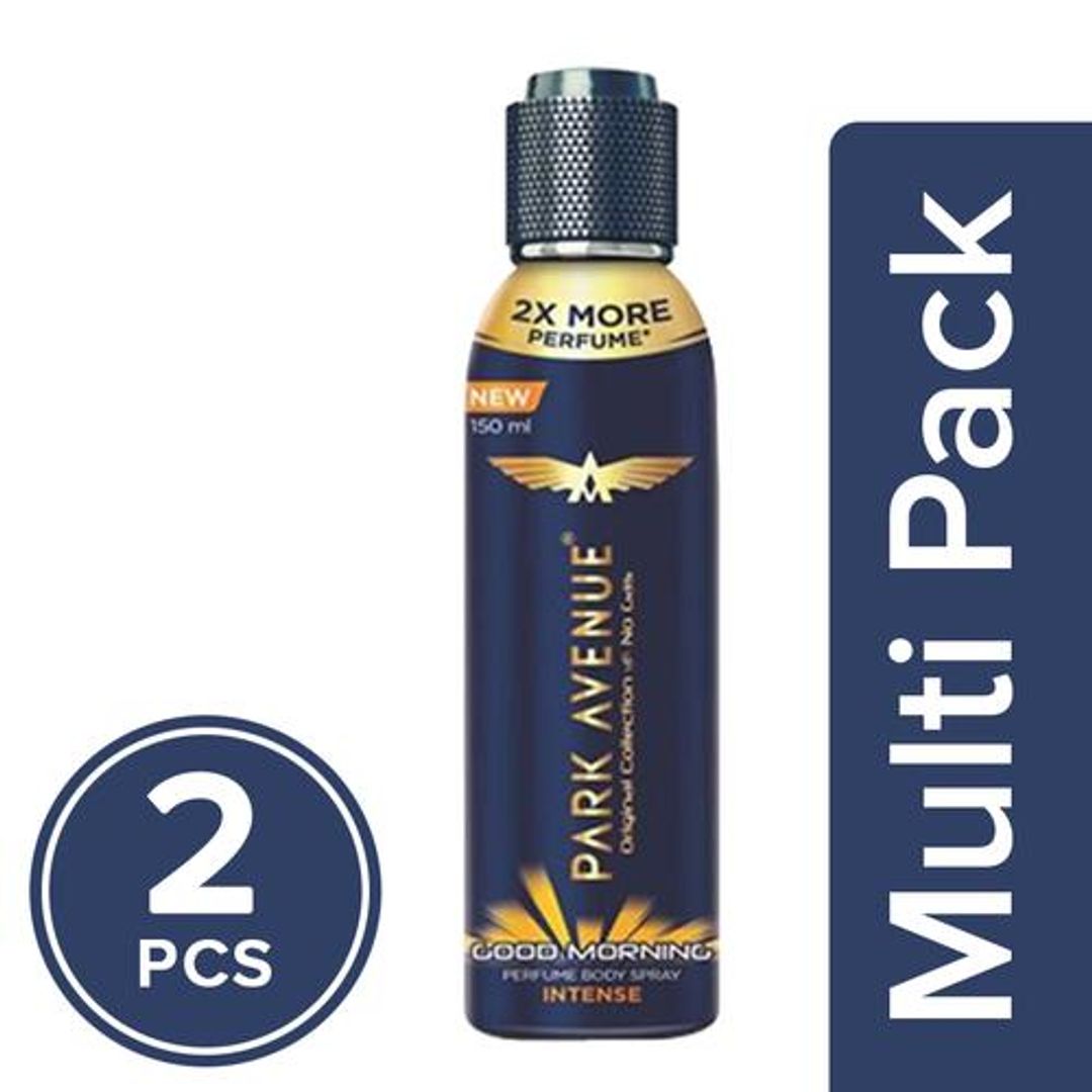 Park Avenue Perfume Body Spray - Intense, 2x150 ml (Multipack)