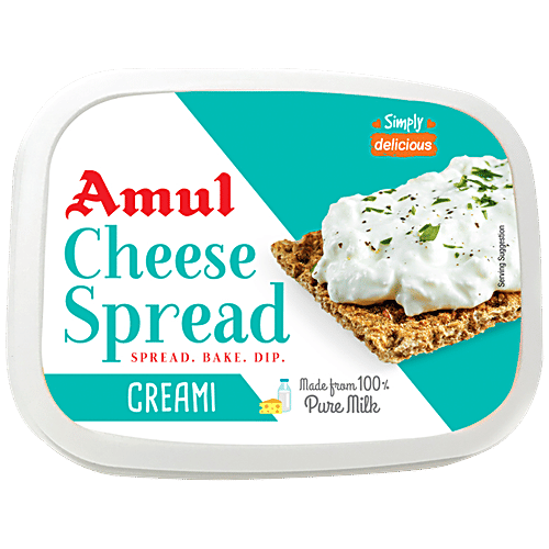 Buy Amul Creami Cheese Spread Online at Best Price Rs 170 bigbasket