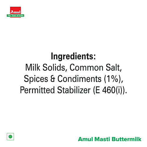 Amul Masti Buttermilk - Spice, 4x200 ml Multipack