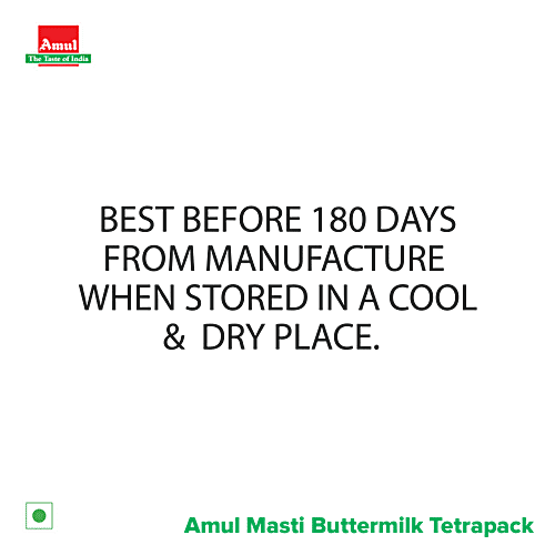 Amul Masti Buttermilk - Spice, 4x200 ml Multipack