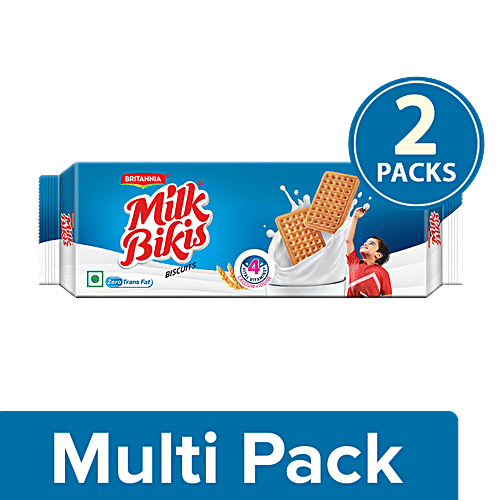 Britannia Biscuits - Milk Bikis, 2x150 g Multipack 