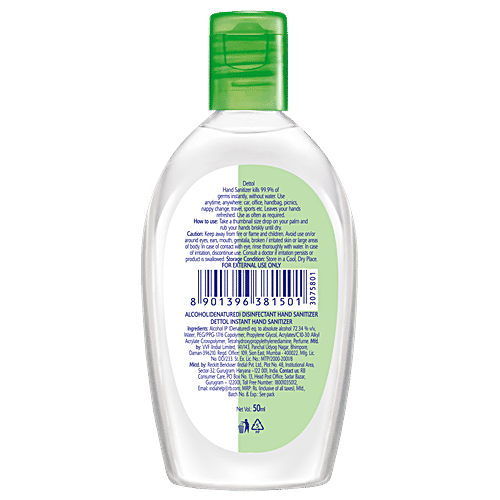 Dettol Hand Sanitiser - Germ Protection, Original, 2x50 ml Multipack 