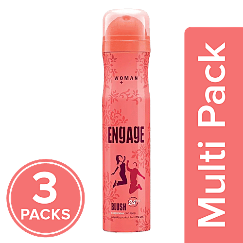 Buy Engage Bodylicious Deodorant Spray Blush, For Women Online at