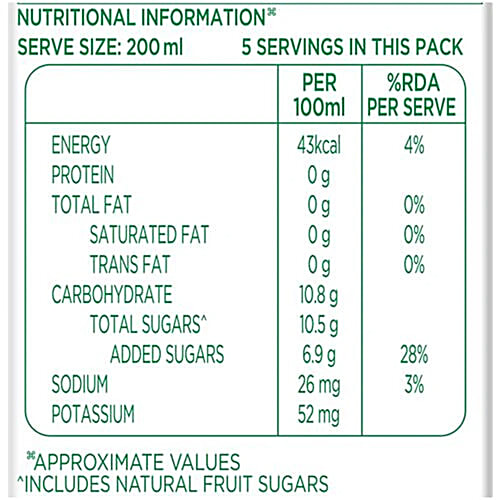 Tropicana Delight Fruit Juice - Cranberry, 2x1 L (Multipack) 