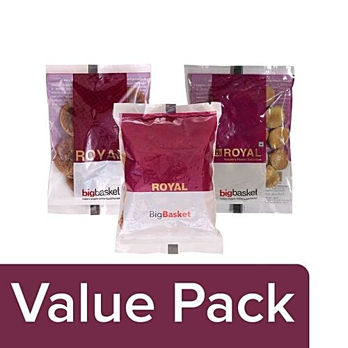 bb Royal Figs/Anjeer 100gm + Dry Apricots/Khumani 100gm + Walnut/Akharot Kernels 100gm, Combo 3 Items 