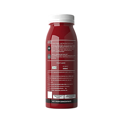 Raw Pressery Cold Extracted Juice - Pomegranate, 2x250 ml Multipack 