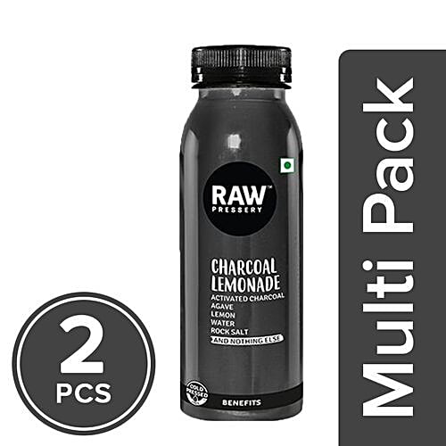 Buy Raw Pressery Cold Pressed Juice Charcoal Lemonade Online at Best