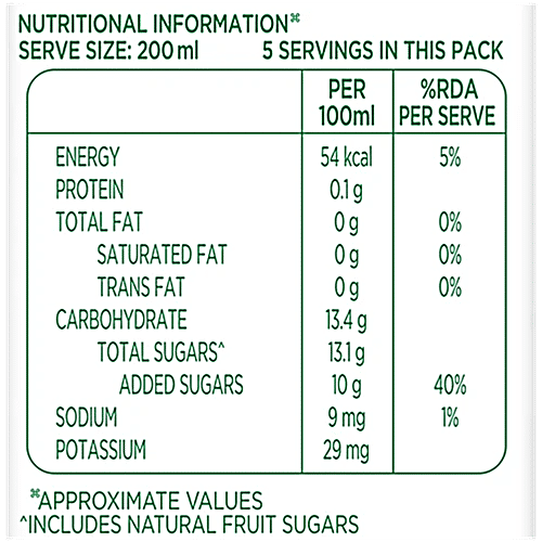 Tropicana Fruit Juice - Delight, Litchi, 2x1 L Multipack 