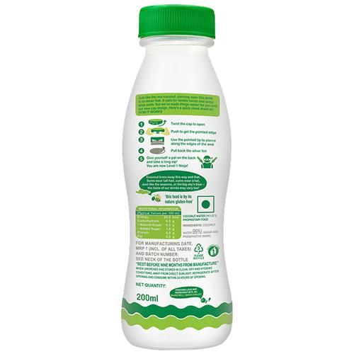 Paper Boat Coconut Water - Refreshing Flavour, Vital Electrolytes, 12x200 ml Multipack 