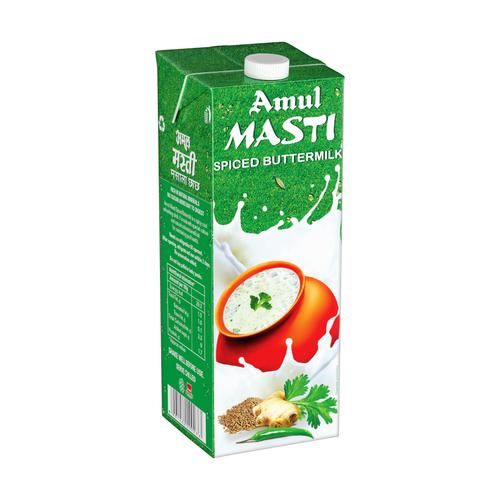 Amul Masti Buttermilk - Spice, 2x1 L Multipack 