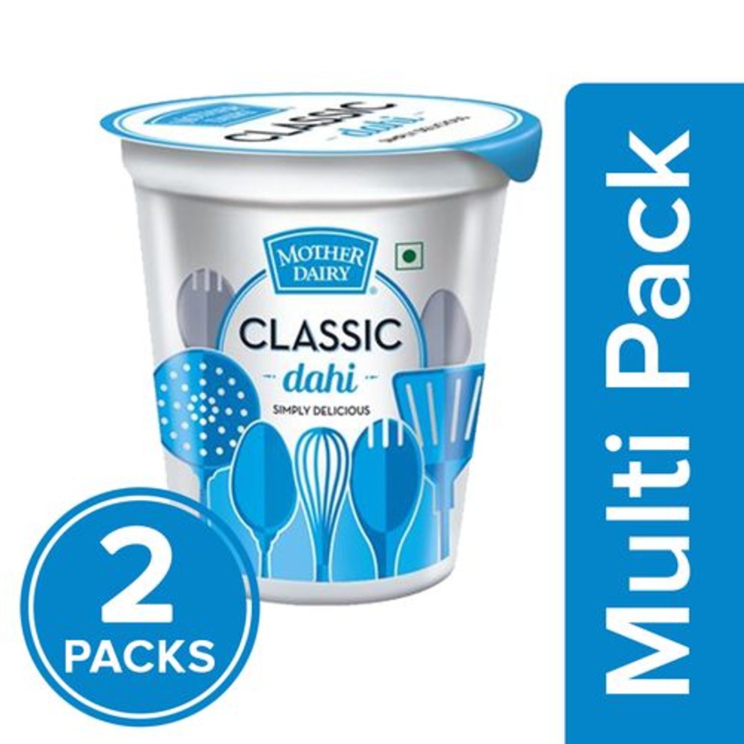 Buy Mother Dairy Dahi Made From Toned Milk Online at Best Price of Rs