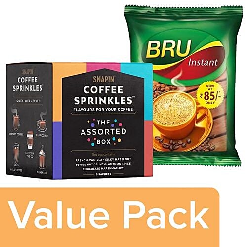 Bru Instant Coffee Sachets Bru Instant Coffee Rs. 3 Sachet (Pack of