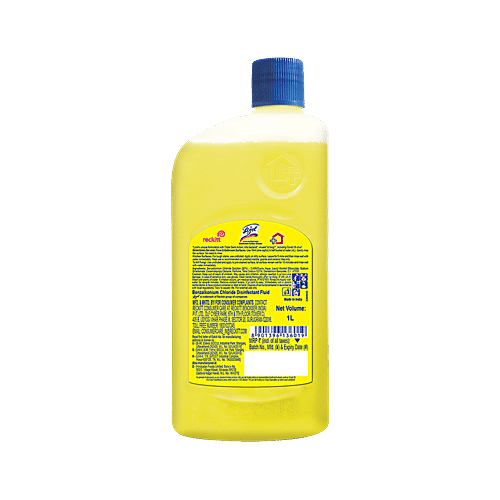 Lizol Disinfectant Surface & Floor Cleaner Liquid - Citrus, 3 x 1L Multipack 