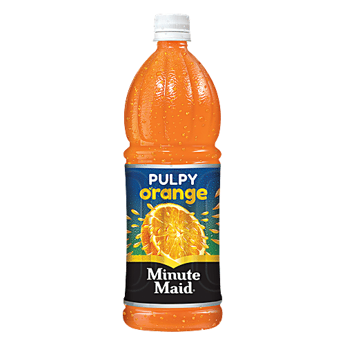 bb Combo Minute Maid Fruit Drink - Pulpy Orange 1 lt + Coca Cola Soft Drink 1.75 lt, Combo 2 Items 