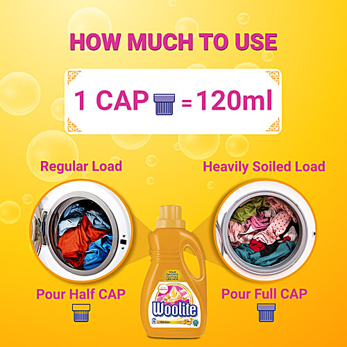 Buy Woolite Top & Front Load Liquid Laundry Detergent 1 L (Darks