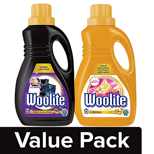 Buy Woolite Top & Front Load Liquid Laundry Detergent 1 L (Darks