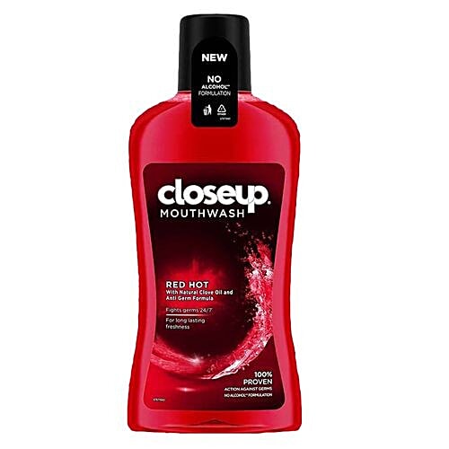 Closeup Red Hot Mouthwash, 3x250 ml (Multipack) 