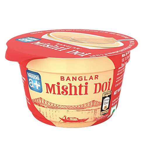 Buy Nestle A+ Banglar Mishti Doi 80g and Nourish Dahi 400g Cup Online